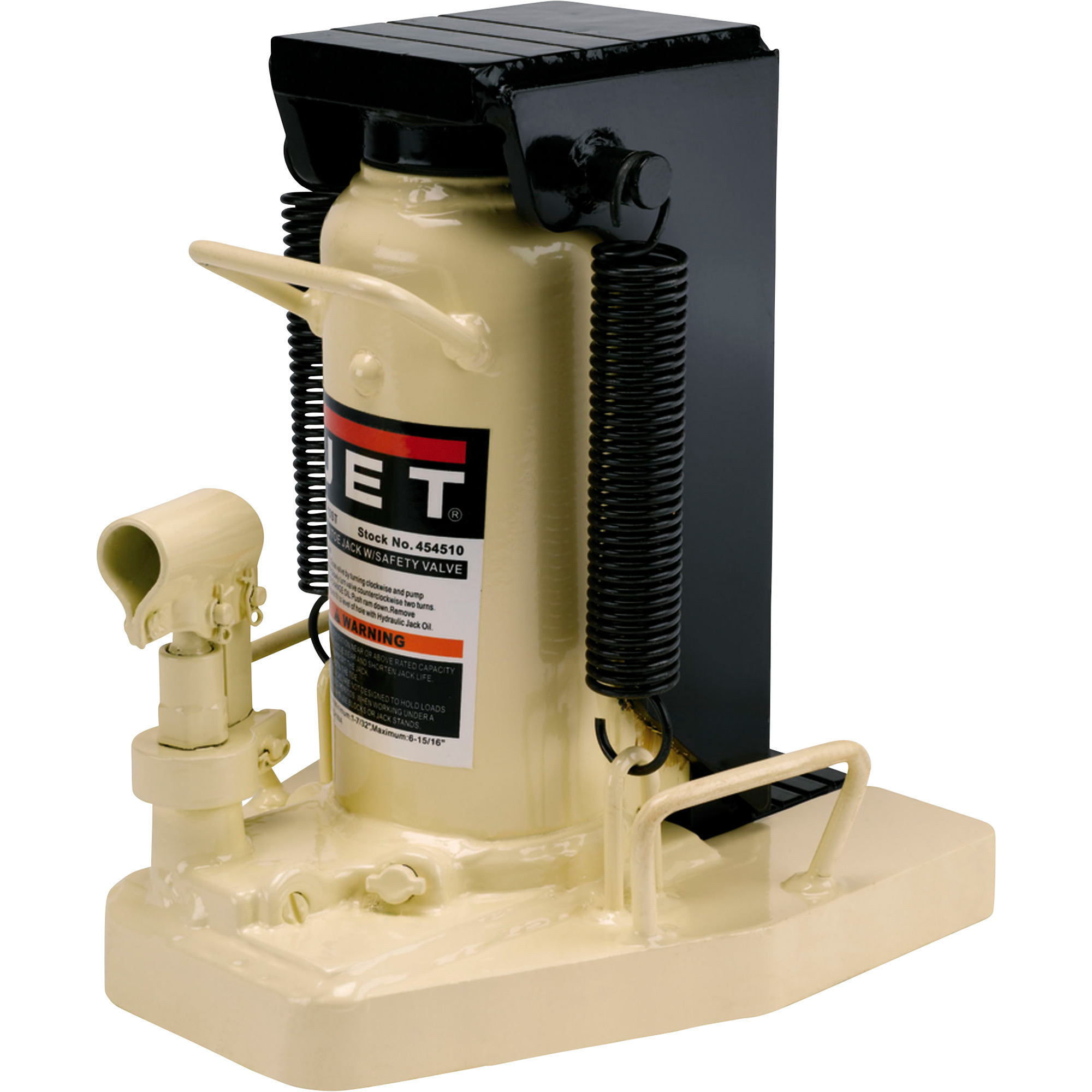 JET 10-Ton Toe Jack, Model# JTJ-10ST